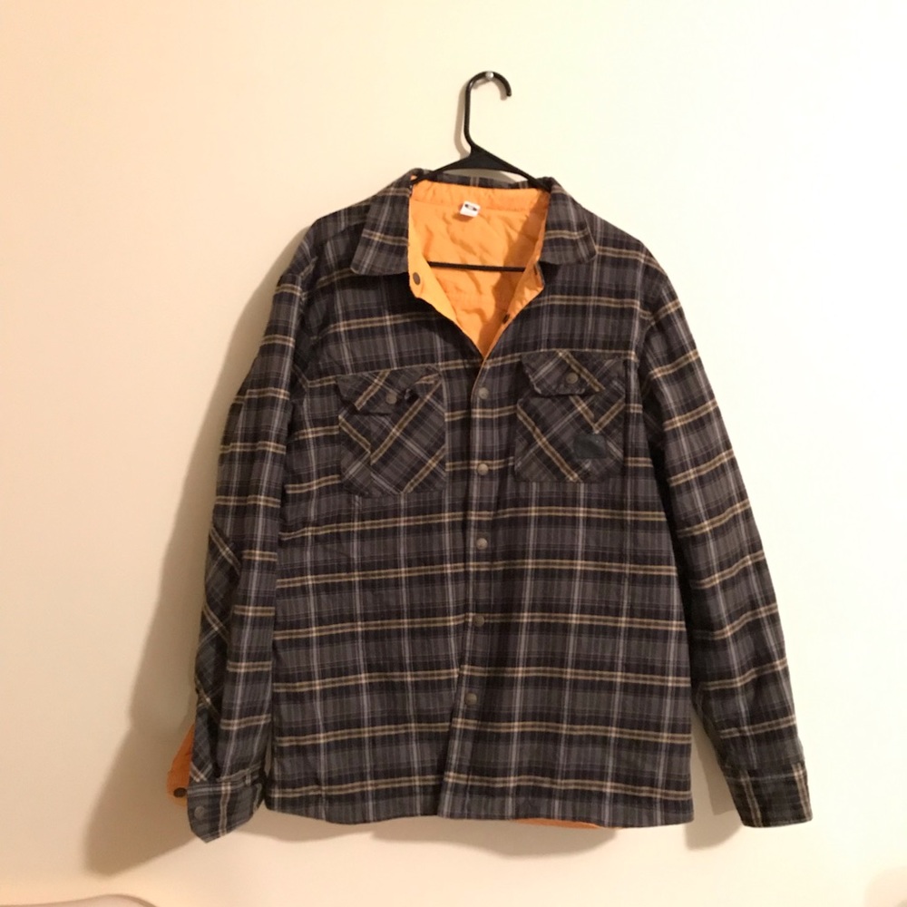 Men’s button down reversible Oakley jacket